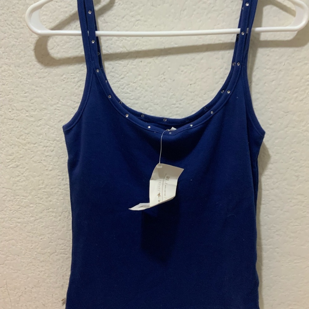 NWT Dallas Mavericks Mavs NBA  Blue Tank Top Shirt Womens - Picture 2 of 7